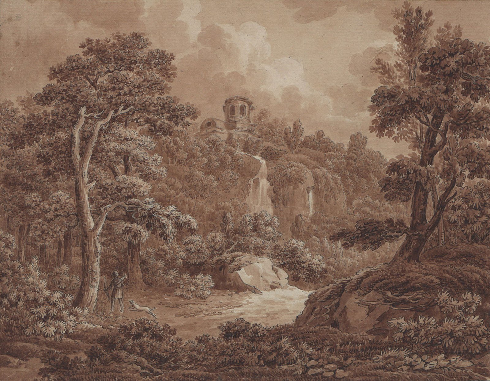 Johann_Sebastian_Bach_-_Arkadische_Landschaft_mit_Jäger_und_Hund