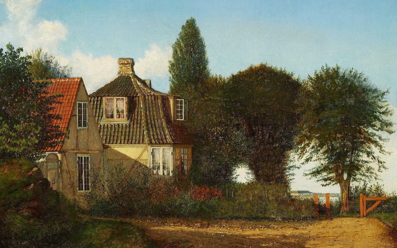 christen_koebke_-_en_mansion_naer_oeresund