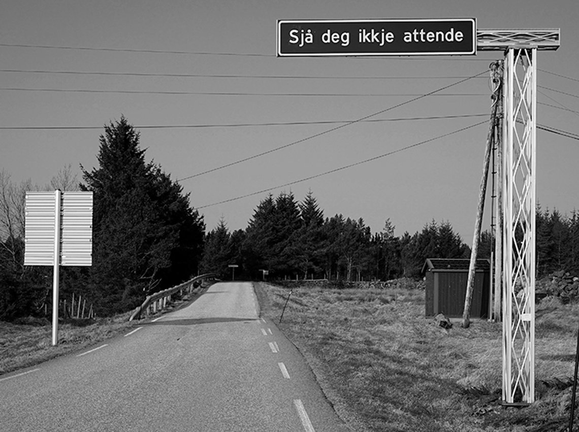 Veg Sjå deg -