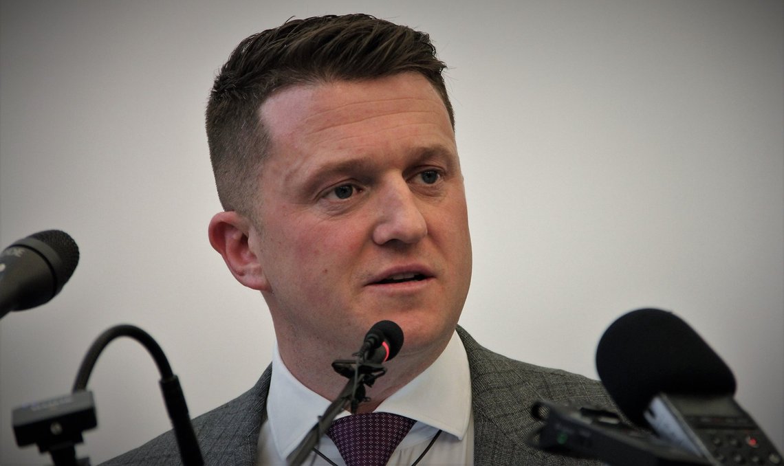 Tommy Robinson. Foto: Steen Raaschou Tommy Robinson. Foto: Steen Raaschou