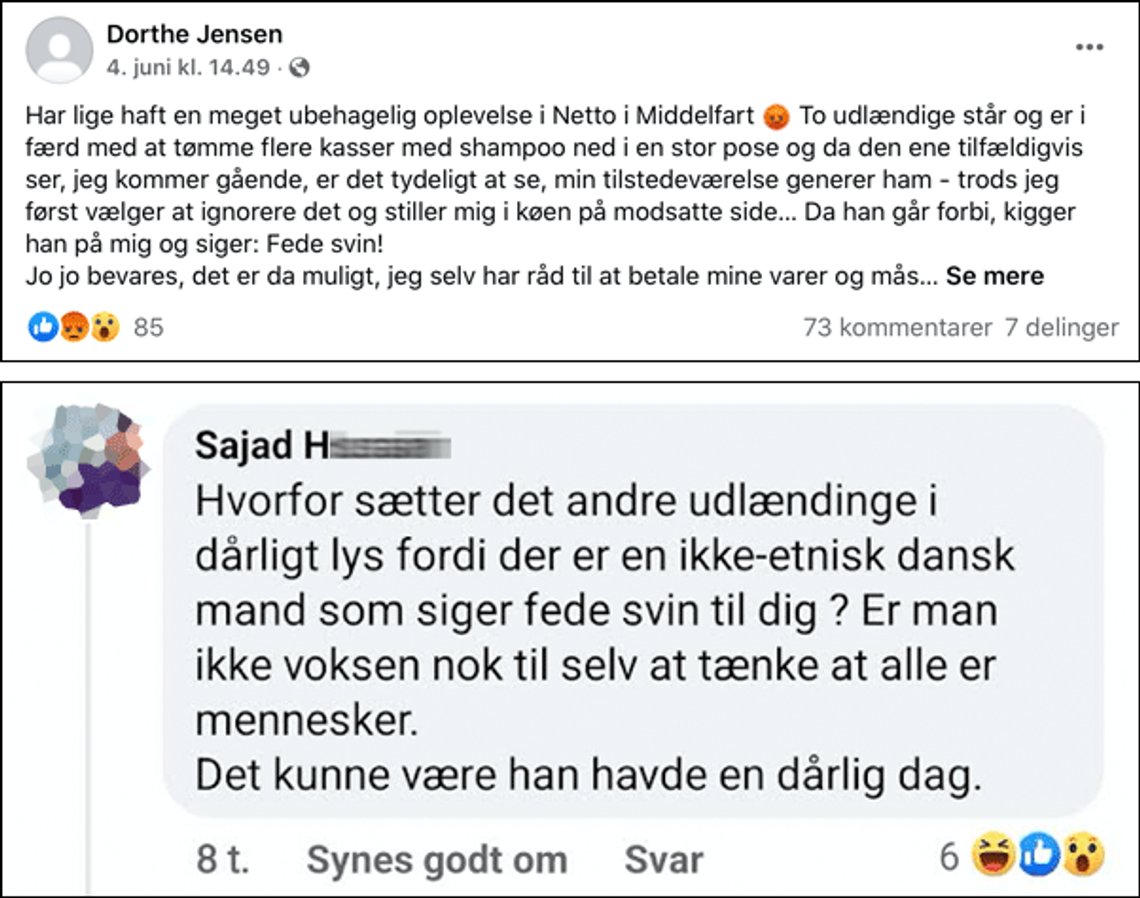 NB: Sajad H’s kommentar er efterfølgende slettet) NB: Sajad H’s kommentar er efterfølgende slettet)