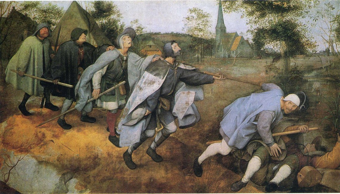 Brueghel the elder Parable of the-blind (1568) Brueghel the elder Parable of the-blind (1568)