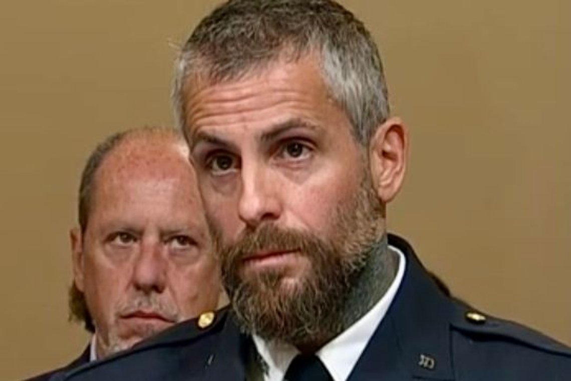 Michael Fanone. Foto: CSPAN wikimedia commons Michael Fanone. Foto: CSPAN wikimedia commons