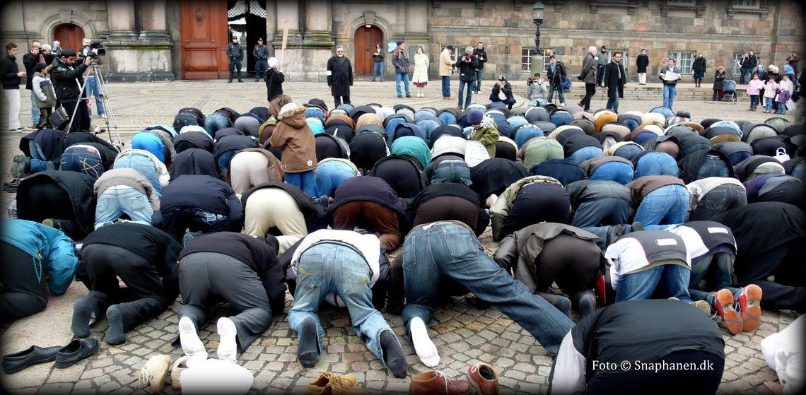 Christiansborg, Allahu Akbar, foto: Steen Raaschou Christiansborg, Allahu Akbar, foto: Steen Raaschou