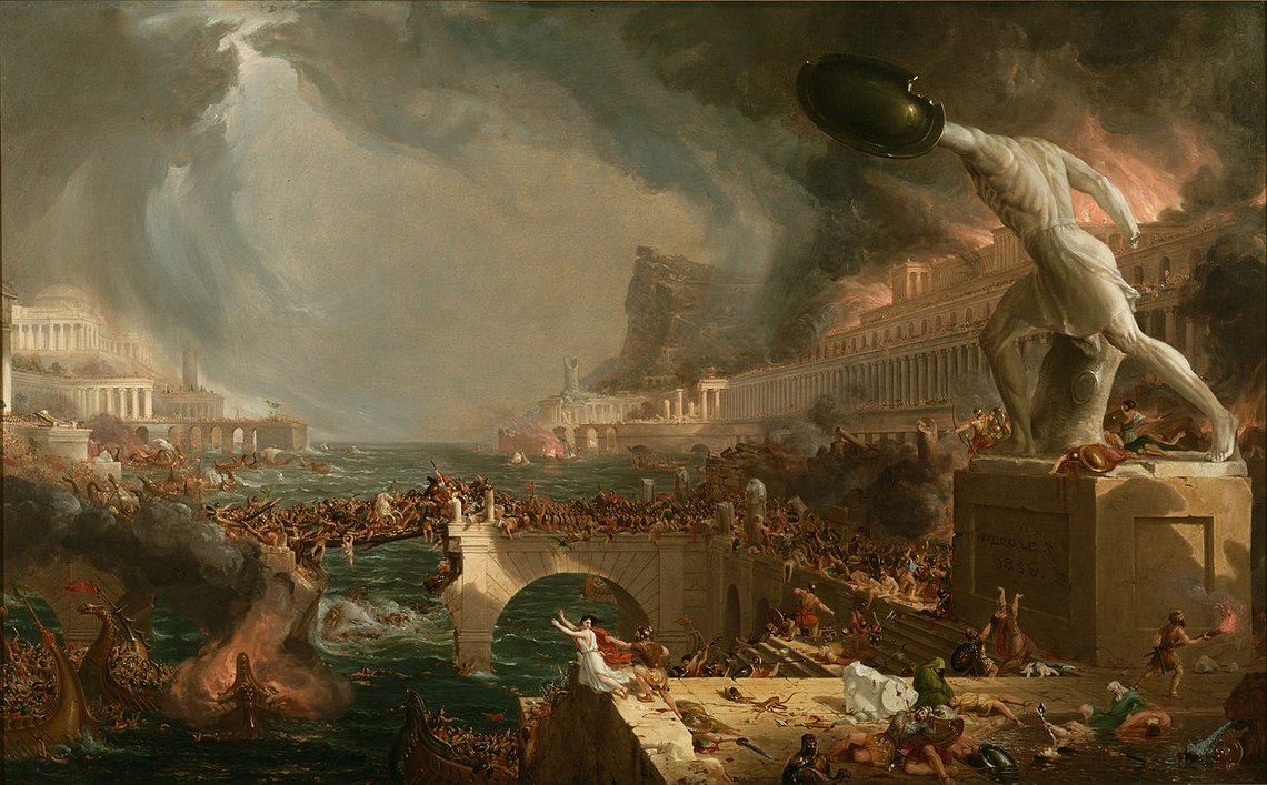 Thomas Cole (1801–1848), «Destruction» Thomas Cole (1801–1848), «Destruction»