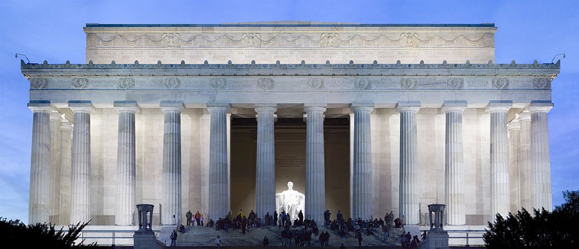 Lincoln Memorial, wikimedia commons Lincoln Memorial, wikimedia commons