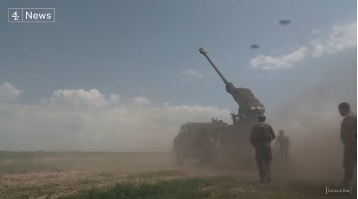 Ukrainske styrker ser ikke ut til å lykkes så godt i offensiven. Stillbilde YouTube Ukrainske styrker ser ikke ut til å lykkes så godt i offensiven. Stillbilde YouTube