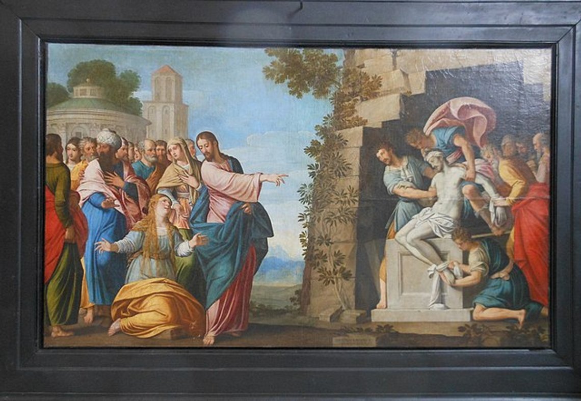 Foto: Anton Boten: Auferweckung des Lazarus/Wikimedia Commons Foto: Anton Boten: Auferweckung des Lazarus/Wikimedia Commons