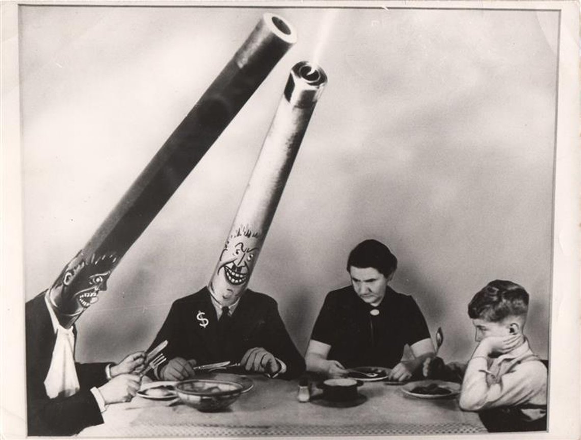 John Heartfield: Dangerous dining companions. (1930) John Heartfield: Dangerous dining companions. (1930)
