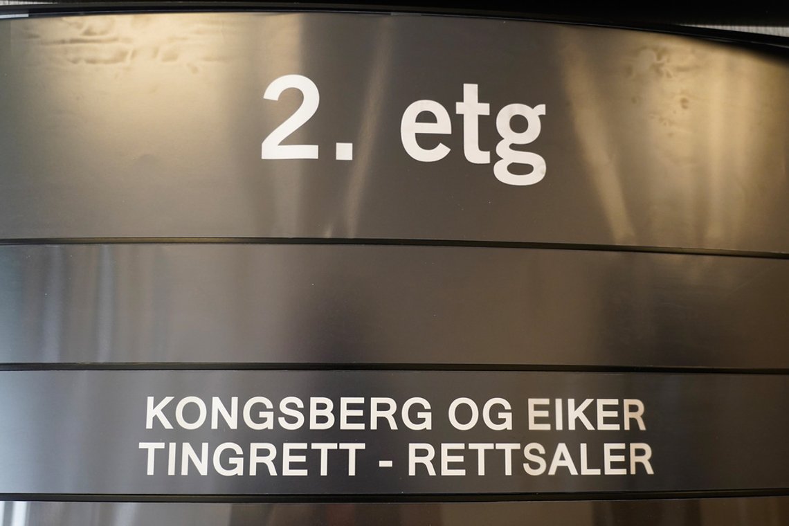 Kongsberg og Eiker byretslokaler på Kongsberg Foto: Terje Bendiksby / NTB Kongsberg og Eiker byretslokaler på Kongsberg Foto: Terje Bendiksby / NTB