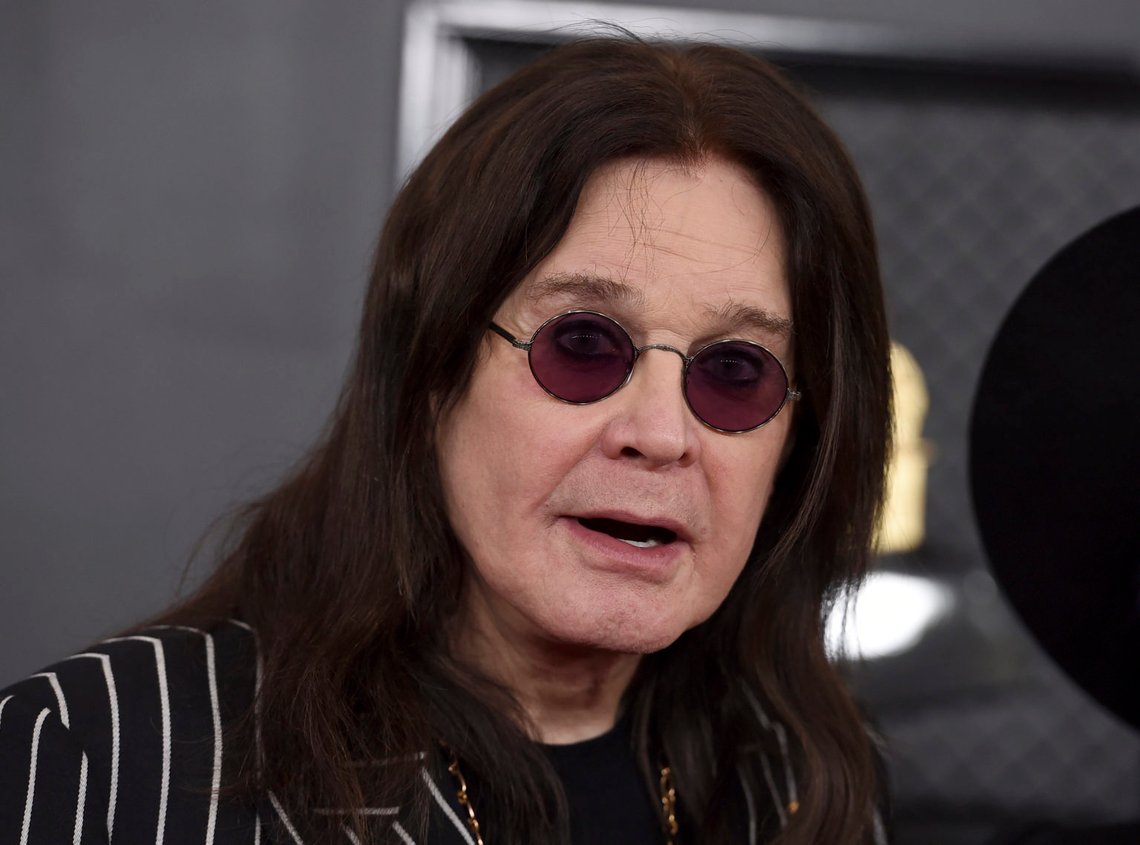 FILE - Ozzy Osbourne arrives at the 62nd annual Grammy Awards at the Staples Center on Jan. 26, 2020, in Los Angeles. Osbourne announced the cancellation of his 2023 tour dates in the UK and continental Europe, in a statement issued on early Wednesday, Feb. 1, 2023. (Photo by Jordan Strauss/Invision/AP, File) FILE - Ozzy Osbourne arrives at the 62nd annual Grammy Awards at the Staples Center on Jan. 26, 2020, in Los Angeles. Osbourne announced the cancellation of his 2023 tour dates in the UK and continental Europe, in a statement issued on early Wednesday, Feb. 1, 2023. (Photo by Jordan Strauss/Invision/AP, File)
