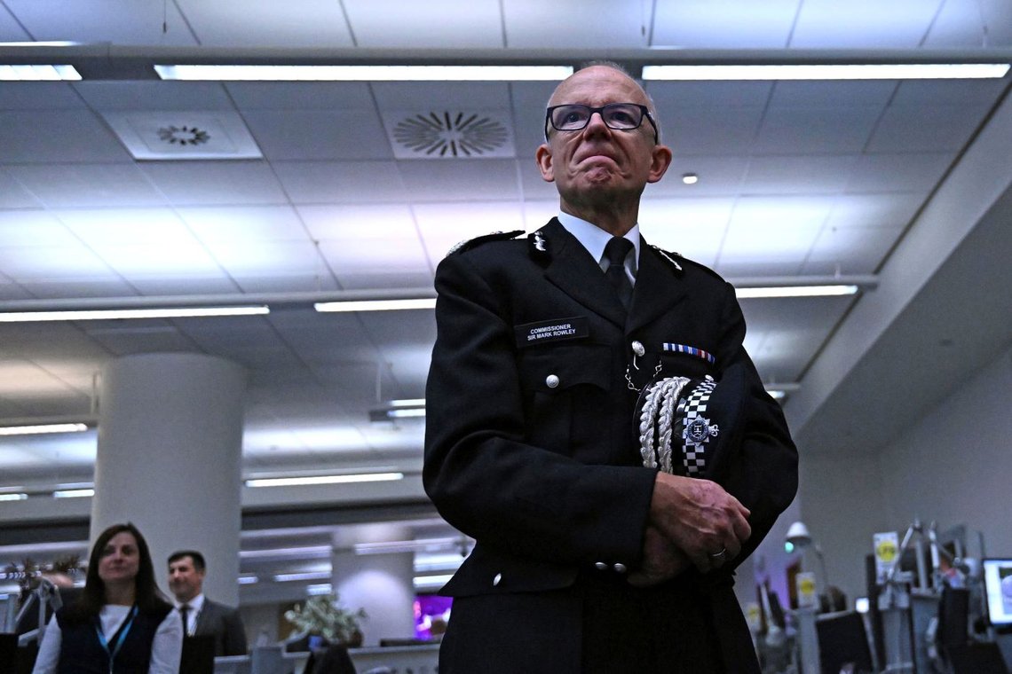 Den britiske politisjefen Mark Rowley. Foto: Carl de Souza/Pool via AP, File Den britiske politisjefen Mark Rowley. Foto: Carl de Souza/Pool via AP, File