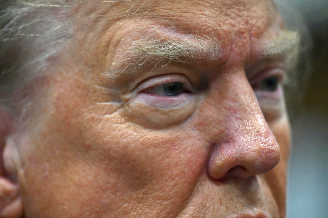 Former President Donald Trump appears at Manhattan criminal court before his trial in New York, Thursday, May 16, 2024. (Angela Weiss/Pool Photo via AP) Former President Donald Trump appears at Manhattan criminal court before his trial in New York, Thursday, May 16, 2024. (Angela Weiss/Pool Photo via AP)