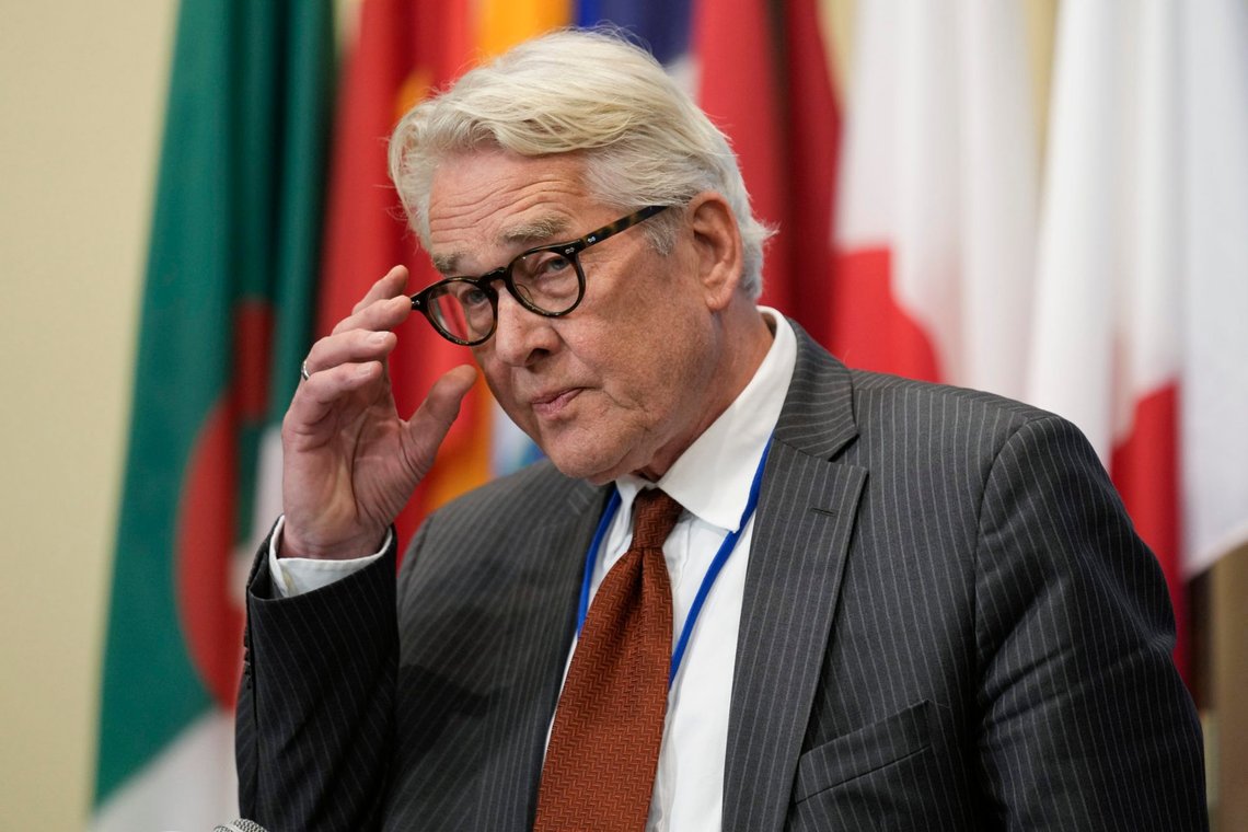 Tor Wennesland Foto: AP /Seth Wenig/NTB Tor Wennesland Foto: AP /Seth Wenig/NTB