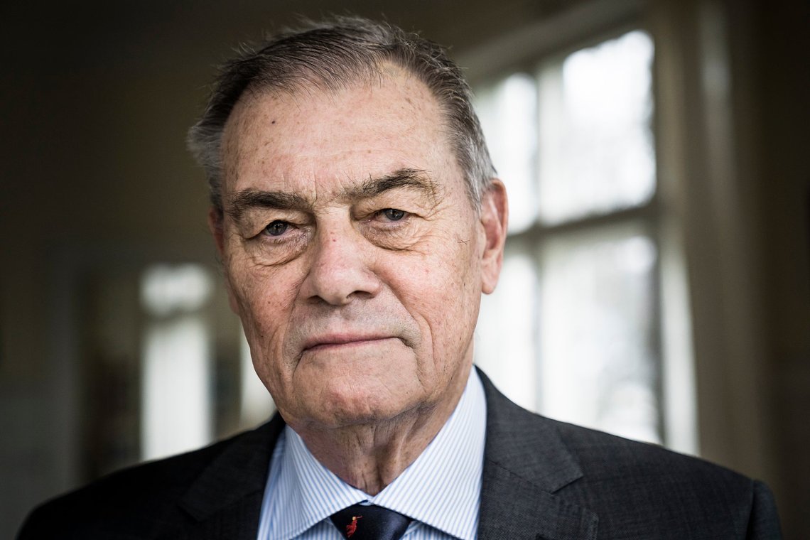 (ARKIV) Asger Aamund, erhvervsleder og debattør den 21. januar 2020. Onsdag den 19. februar 2020 fylder Asger Aamund 80 år. (Foto: Thomas Lekfeldt/Ritzau Scanpix) (ARKIV) Asger Aamund, erhvervsleder og debattør den 21. januar 2020. Onsdag den 19. februar 2020 fylder Asger Aamund 80 år. (Foto: Thomas Lekfeldt/Ritzau Scanpix)