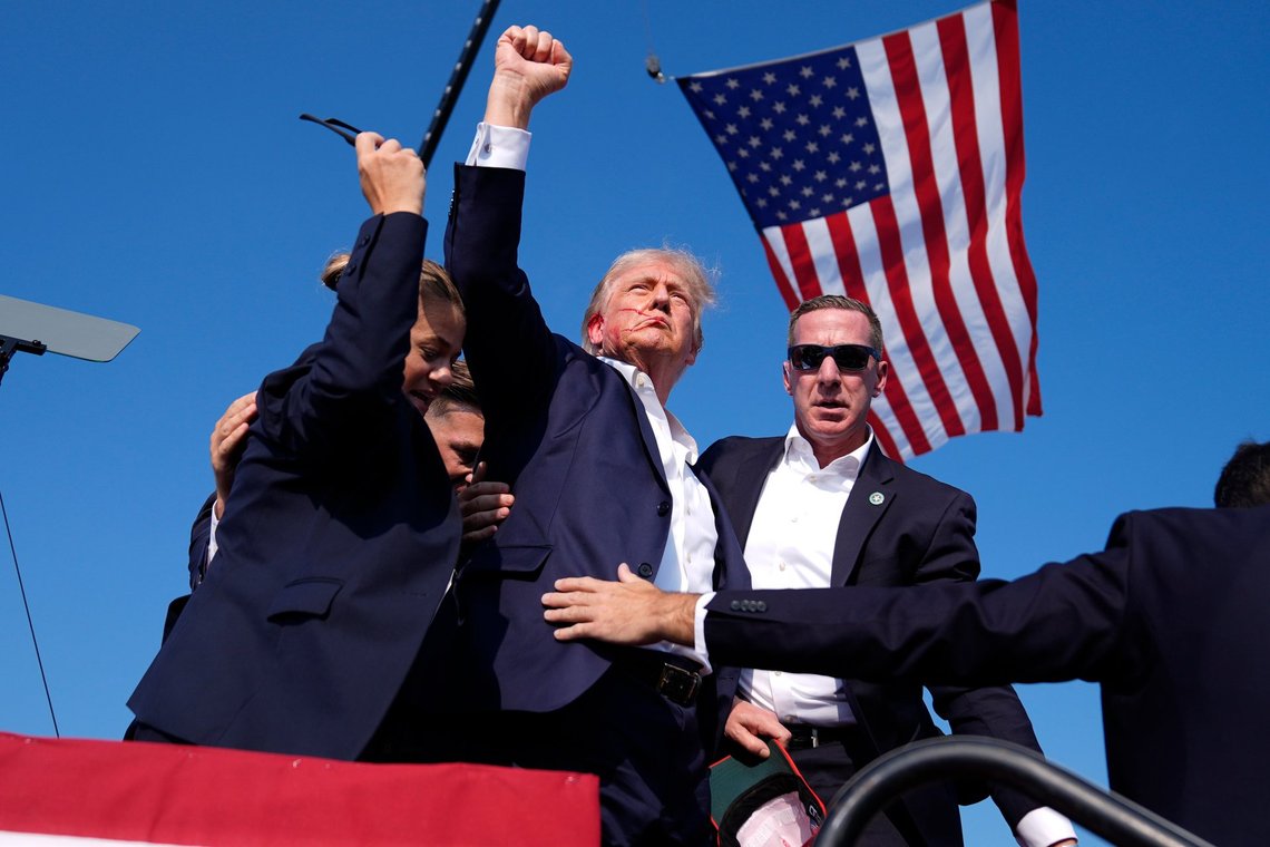 Donald Trump er den hårdeste politiker, der findes. Foto: AP/Evan Vucci Donald Trump er den hårdeste politiker, der findes. Foto: AP/Evan Vucci
