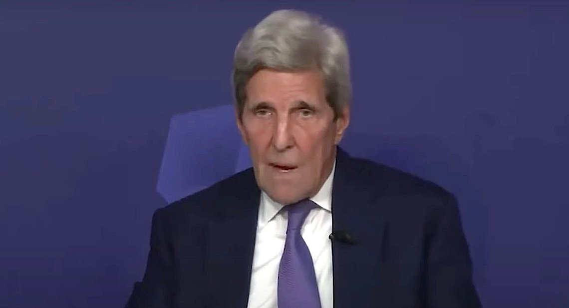 John Kerry. Stillbilde: Sky News Australia / YouTube. John Kerry. Stillbilde: Sky News Australia / YouTube.