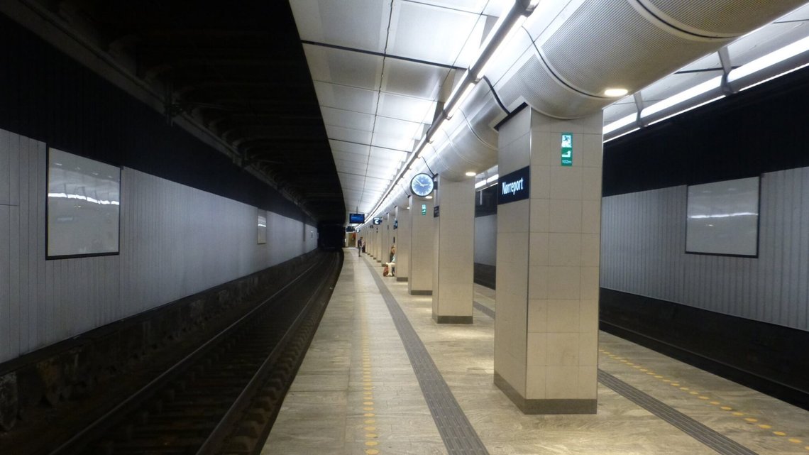 Fra en perron på Nørreport Station i København. Foto: Leif Jørgensen / Wikimedia Commons (cc by-sa 4.0). Fra en perron på Nørreport Station i København. Foto: Leif Jørgensen / Wikimedia Commons (cc by-sa 4.0).
