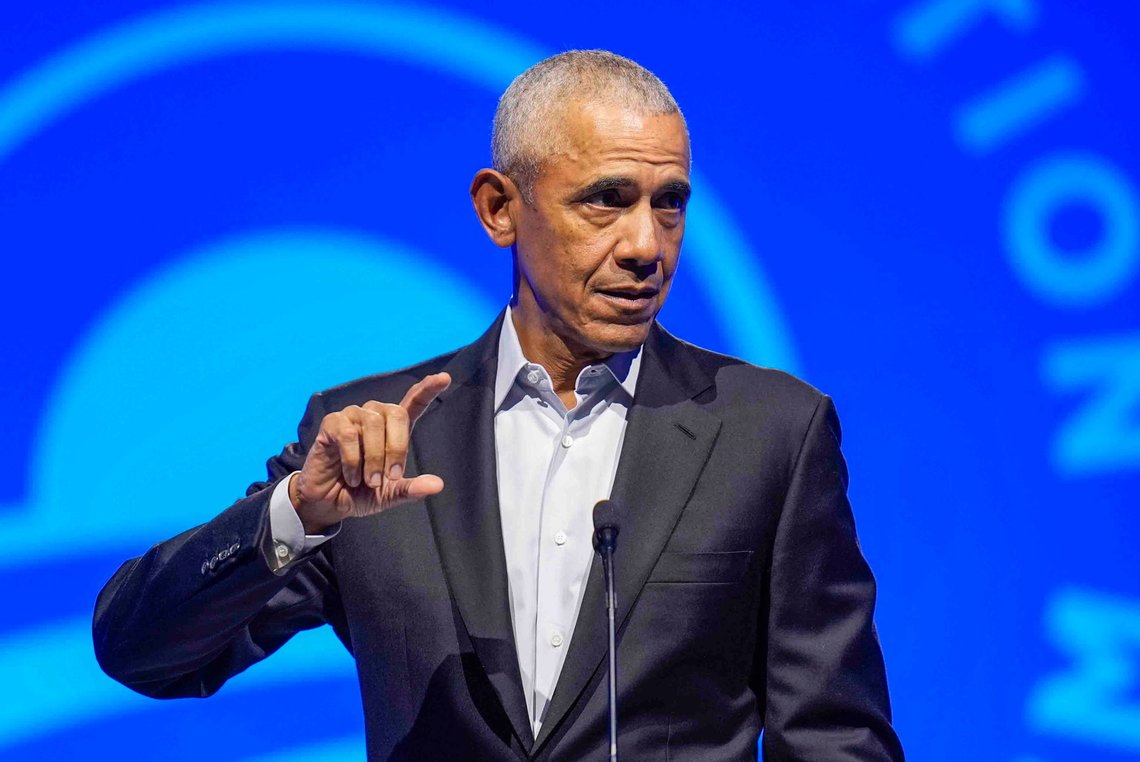 Former President Barack Obama speaks at the Obama Foundation Democracy Forum, Thursday, Dec. 5, 2024, in Chicago. (AP Photo/Erin Hooley) Former President Barack Obama speaks at the Obama Foundation Democracy Forum, Thursday, Dec. 5, 2024, in Chicago. (AP Photo/Erin Hooley)