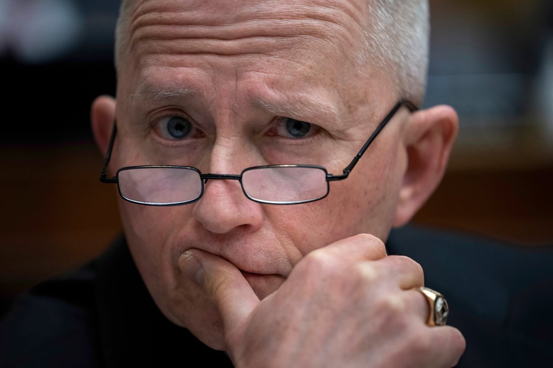 Rep. Jeff Van Drew, R-N.J., listens as the House Judiciary Committee holds its first meeting under the Republican majority, at the Capitol in Washington, Wednesday, Feb. 1, 2023. (AP Photo/J. Scott Applewhite) Rep. Jeff Van Drew, R-N.J., listens as the House Judiciary Committee holds its first meeting under the Republican majority, at the Capitol in Washington, Wednesday, Feb. 1, 2023. (AP Photo/J. Scott Applewhite)