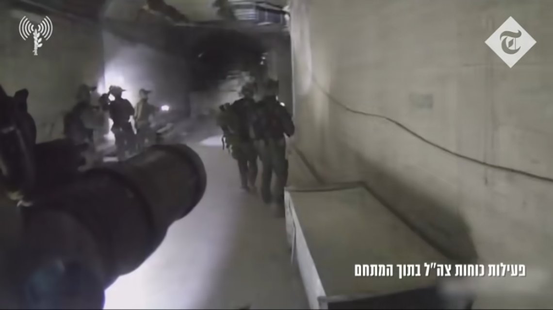 Israelske specialstyrkesoldater fra Shaldag-enheden under en spektakulær operation i Syrien i september. Stillbillede video Israelske specialstyrkesoldater fra Shaldag-enheden under en spektakulær operation i Syrien i september. Stillbillede video