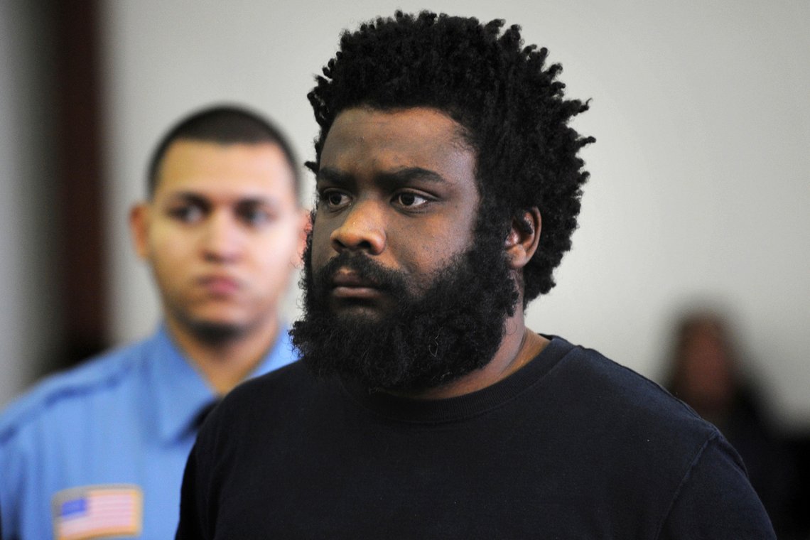 FILE - Tyree Smith is arraigned in Superior Court in Bridgeport, Conn., on Feb. 1, 2012. (Ned Gerard/Hearst Connecticut Media via AP, File) FILE - Tyree Smith is arraigned in Superior Court in Bridgeport, Conn., on Feb. 1, 2012. (Ned Gerard/Hearst Connecticut Media via AP, File)