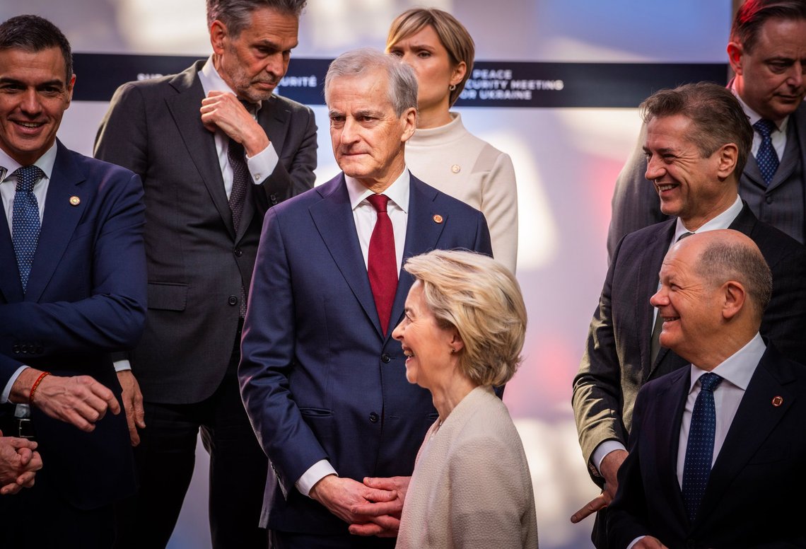 Paris, Frankrike 20250327.
Statsminister Jonas Gahr Støre (Ap) er til stede under toppmøtet i Paris torsdag, der temaet er krigen i Ukraina og sikkerhetssituasjonen i Europa.
Foto: Ole Berg-Rusten / NTB / POOL Paris, Frankrike 20250327.
Statsminister Jonas Gahr Støre (Ap) er til stede under toppmøtet i Paris torsdag, der temaet er krigen i Ukraina og sikkerhetssituasjonen i Europa.
Foto: Ole Berg-Rusten / NTB / POOL