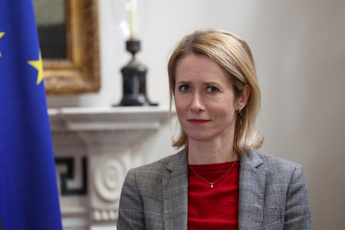 European Union High Representative for Foreign Affairs and Security Policy Kaja Kallas arrives to meet with British Foreign Secretary David Lammy at Carlton Gardens in London, Britain, Tuesday March 18, 2025. (Isabel Infantes/Pool Photo via AP) European Union High Representative for Foreign Affairs and Security Policy Kaja Kallas arrives to meet with British Foreign Secretary David Lammy at Carlton Gardens in London, Britain, Tuesday March 18, 2025. (Isabel Infantes/Pool Photo via AP)