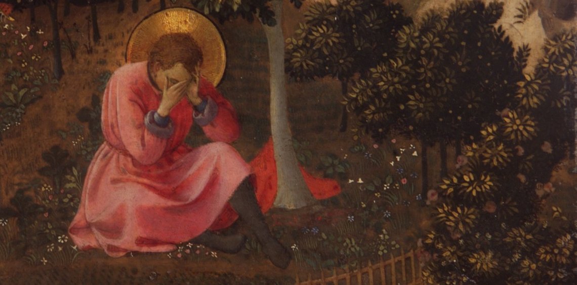 Fra Angelico: Conversion of Saint Augustine Fra Angelico: Conversion of Saint Augustine