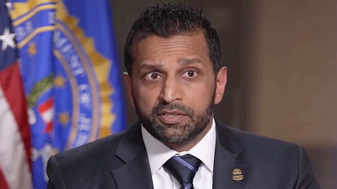 Kash Patel. Stillbilde: Fox News. Kash Patel. Stillbilde: Fox News.