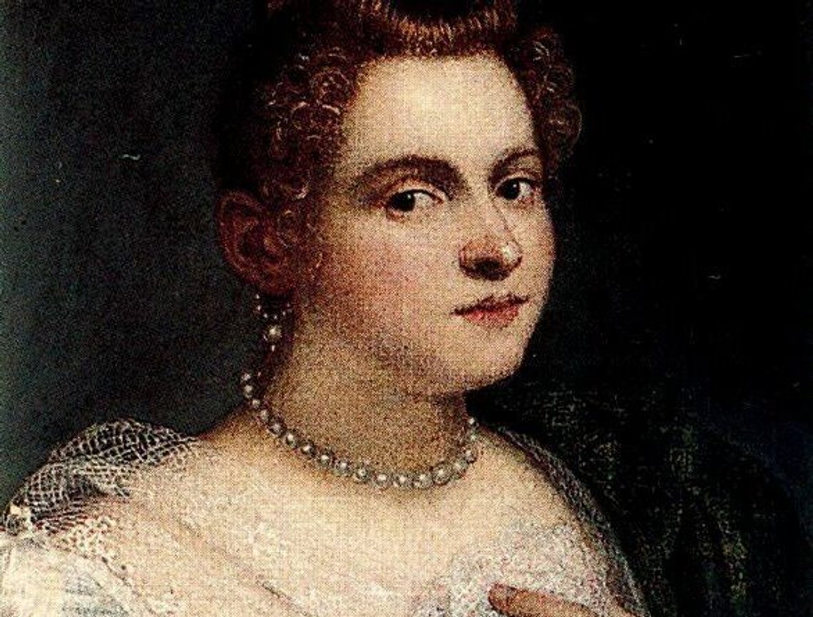 Marietta Robusti Selvportræt 1580 Marietta Robusti Selvportræt 1580