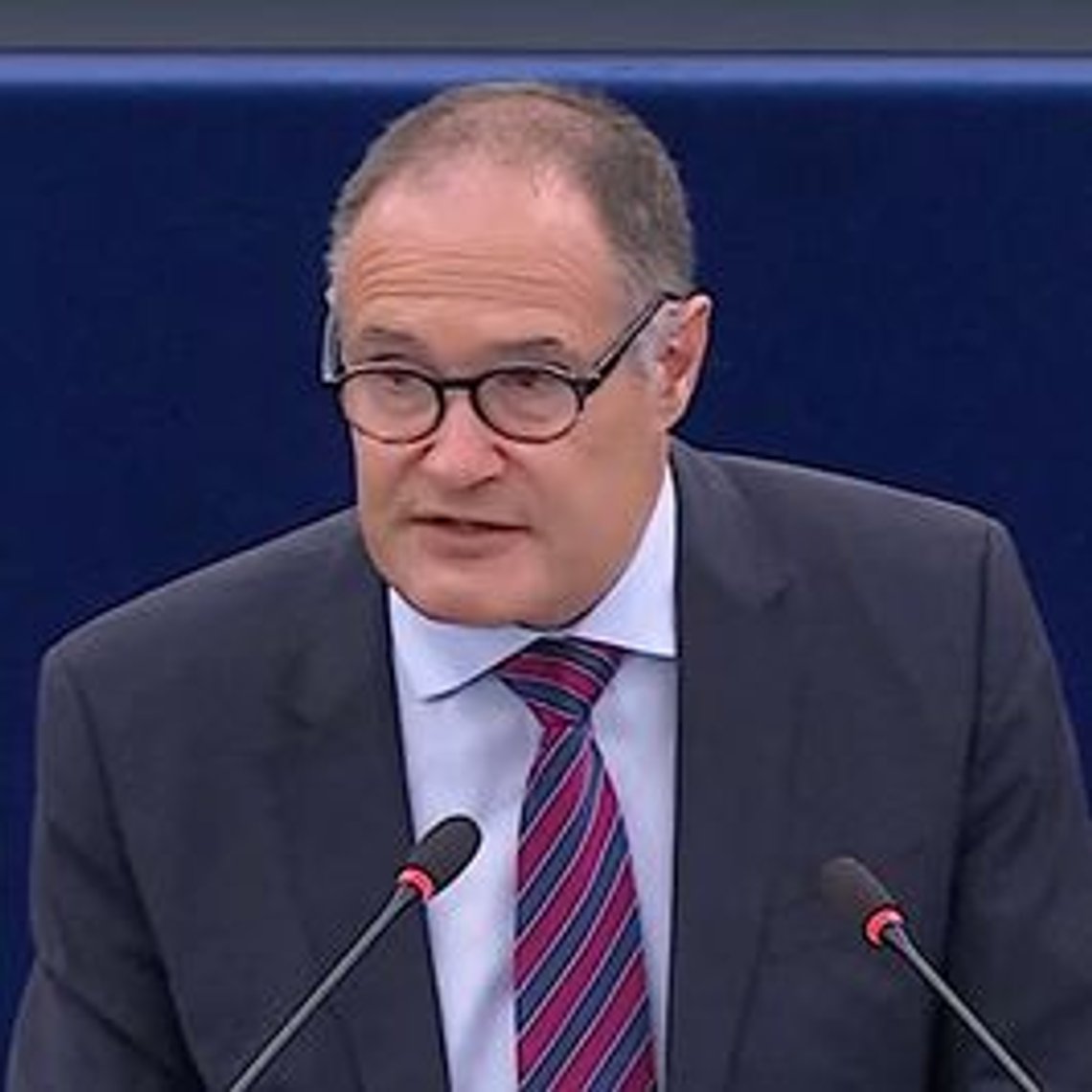 Fabrice Leggeri, som tidligere var sjef for EUs grensepoliti Frontex, representerer i dag Rassemblement National (RN) i EU-parlamentet. Fabrice Leggeri, som tidligere var sjef for EUs grensepoliti Frontex, representerer i dag Rassemblement National (RN) i EU-parlamentet.