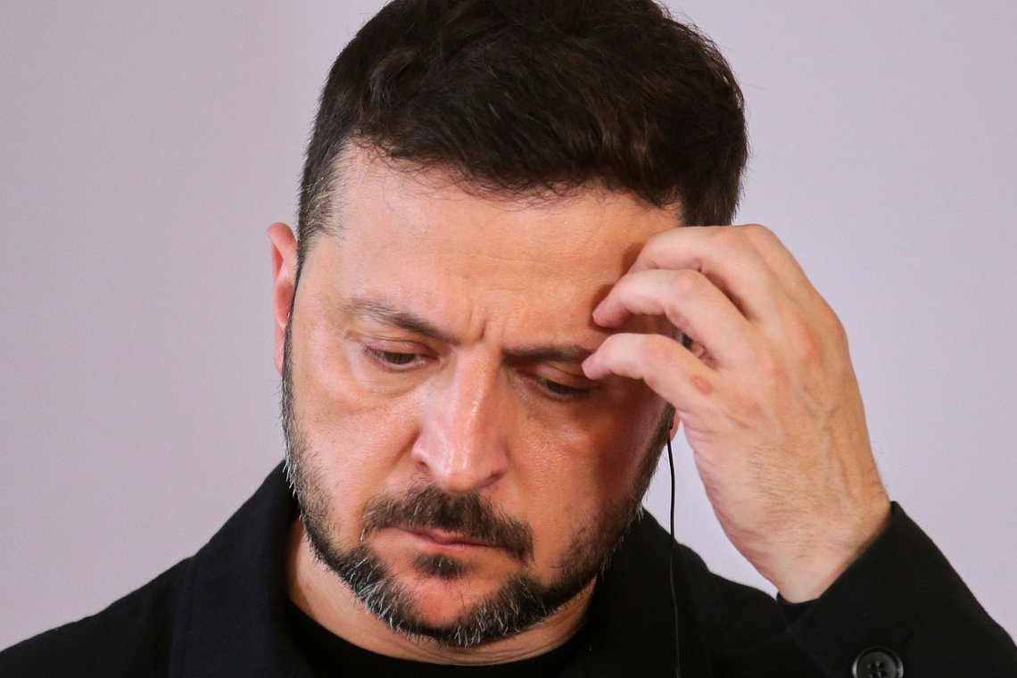 FILE - Ukraine's President Volodymyr Zelenskyy attends a press conference during his visit to Vienna, Austria, June 16, 2025. (AP Photo/Heinz-Peter Bader, File) FILE - Ukraine's President Volodymyr Zelenskyy attends a press conference during his visit to Vienna, Austria, June 16, 2025. (AP Photo/Heinz-Peter Bader, File)