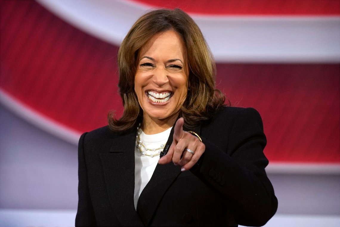 Democratic presidential nominee Vice President Kamala Harris speaks during a CNN town hall in Aston, Pa., Wednesday, Oct. 23, 2024. (AP Photo/Matt Rourke) Democratic presidential nominee Vice President Kamala Harris speaks during a CNN town hall in Aston, Pa., Wednesday, Oct. 23, 2024. (AP Photo/Matt Rourke)
