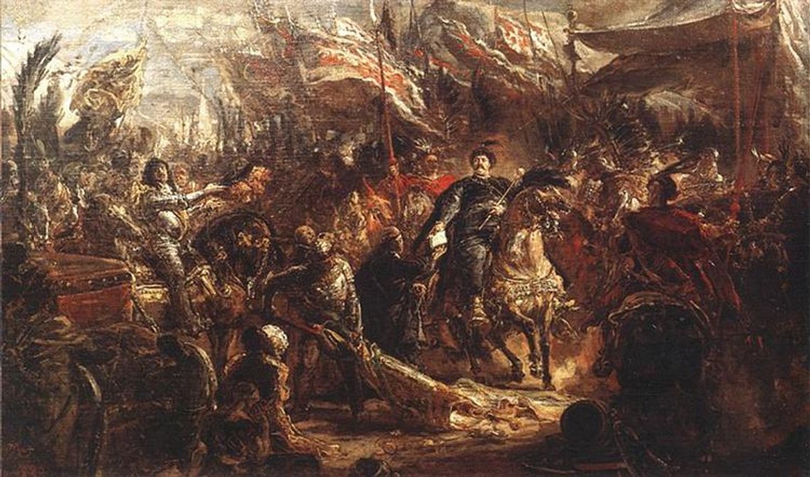 Jan Matejko Sobieski Sending Message of Victory to the Pope Jan Matejko Sobieski Sending Message of Victory to the Pope