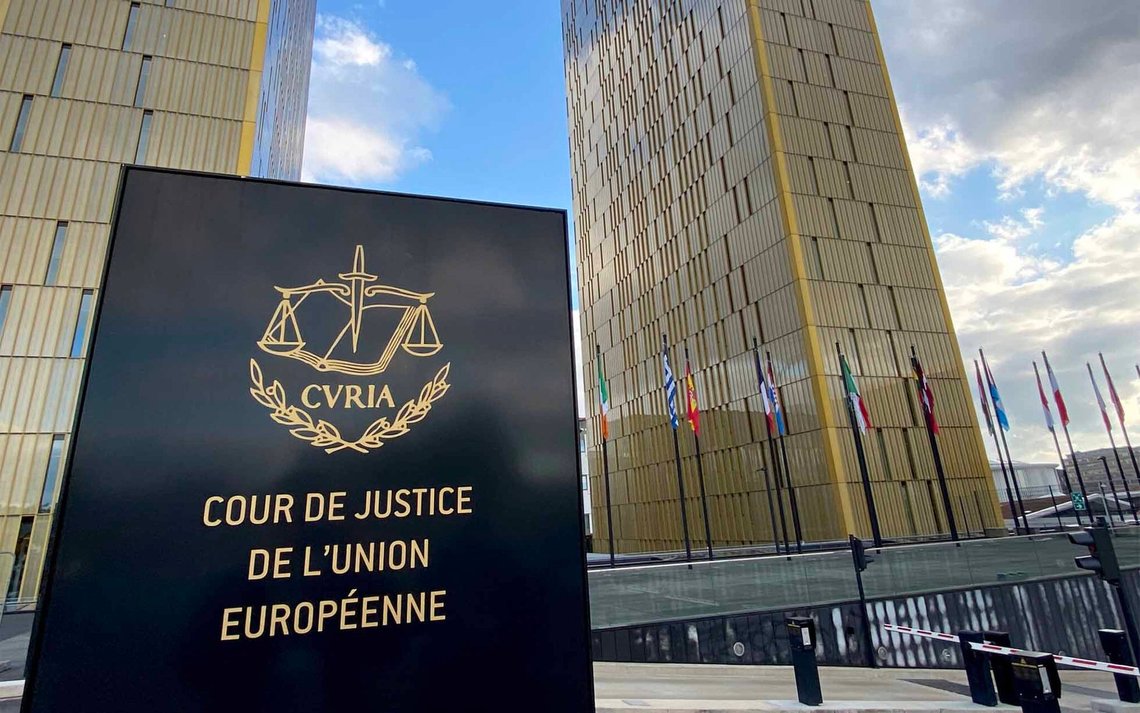 Den Europæiske Unions Domstol er Den Europæiske Unions retslige myndighed på fællesskabsretligt område og har siden sin oprettelse i 1952 haft til opgave at sikre retsstatsprincippet gennem fortolkning og anvendelse af traktaterne. Foto: Jonas Berge / NTB Den Europæiske Unions Domstol er Den Europæiske Unions retslige myndighed på fællesskabsretligt område og har siden sin oprettelse i 1952 haft til opgave at sikre retsstatsprincippet gennem fortolkning og anvendelse af traktaterne. Foto: Jonas Berge / NTB