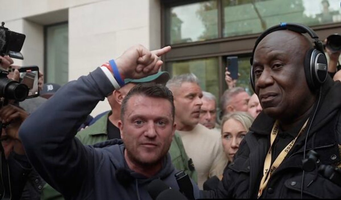 Stillbillede: Tommy Robinson / X Stillbillede: Tommy Robinson / X