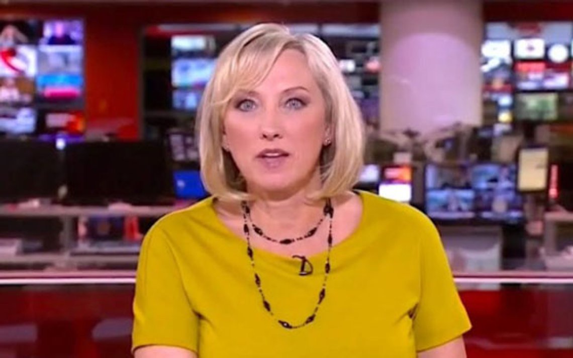Martine Croxall er under angreb fra sine kolleger hos BBC for at have sagt, at det er kvinder, der føder børn. Stillbillede BBC Martine Croxall er under angreb fra sine kolleger hos BBC for at have sagt, at det er kvinder, der føder børn. Stillbillede BBC