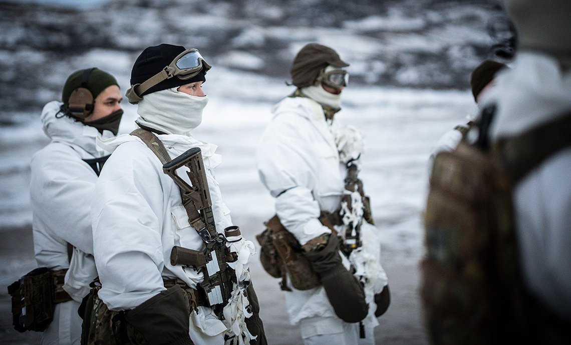 Danske soldater på Grønland. Foto: Daniel Satori/Forsvaret Danske soldater på Grønland. Foto: Daniel Satori/Forsvaret