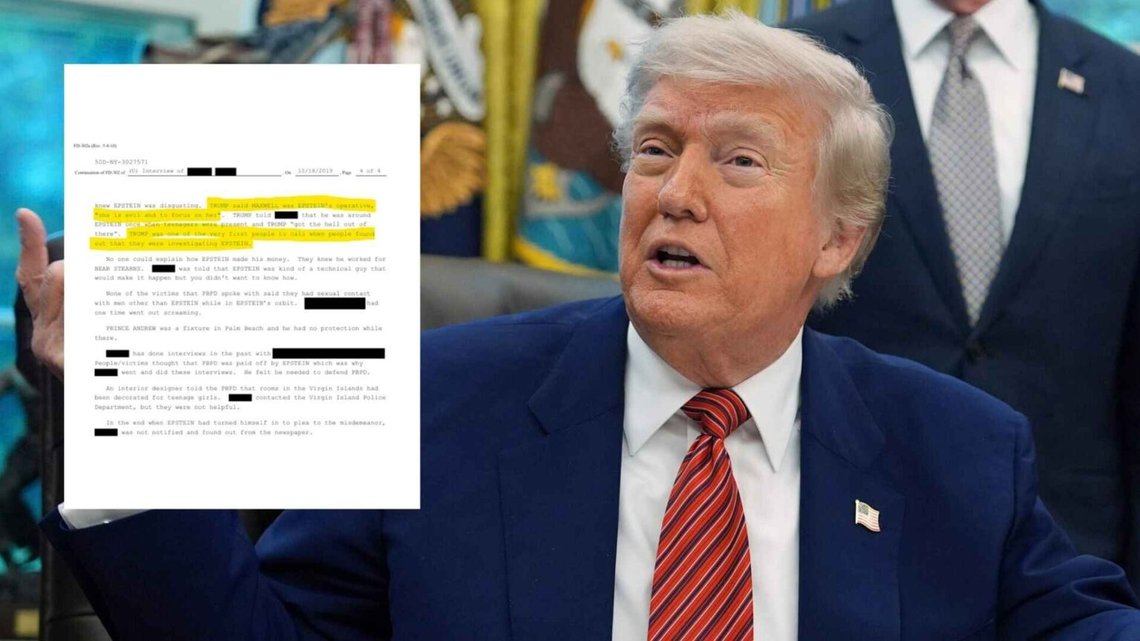 ADVARSEL: Et FBI-dokument bekræfter, at Donald Trump advarede om Jeffrey Epstein og Ghislaine Maxwell allerede i 2006. Foto: (AP Photo/Evan Vucci) ADVARSEL: Et FBI-dokument bekræfter, at Donald Trump advarede om Jeffrey Epstein og Ghislaine Maxwell allerede i 2006. Foto: (AP Photo/Evan Vucci)