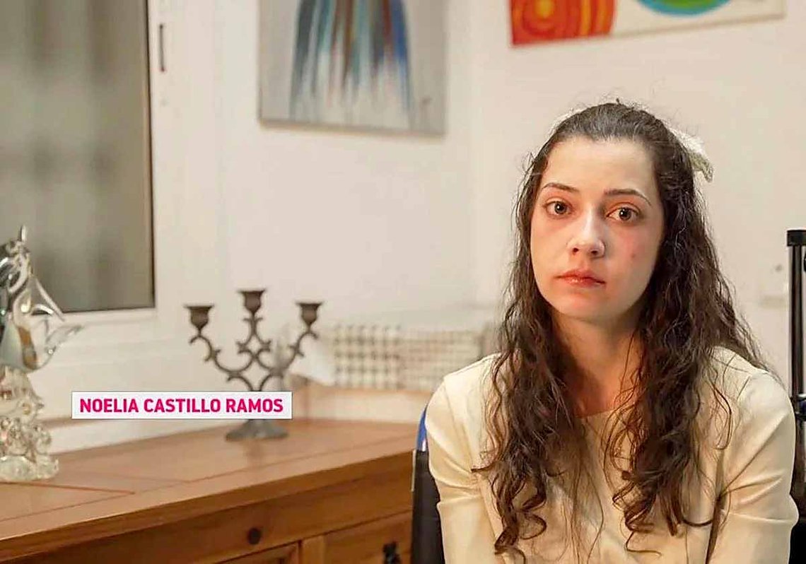 Noelia Castillo Ramos, 25 år gammel. Videoklipp fra X Noelia Castillo Ramos, 25 år gammel. Videoklipp fra X