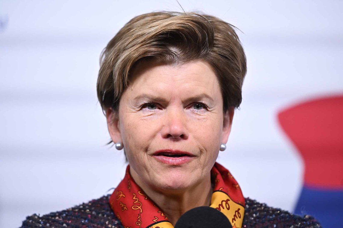 Letlands indenrigsminister Baiba Braže. Foto: Det polske formandskab for Rådet for Den Europæiske Union 2025 / PDM 1.0 Letlands indenrigsminister Baiba Braže. Foto: Det polske formandskab for Rådet for Den Europæiske Union 2025 / PDM 1.0