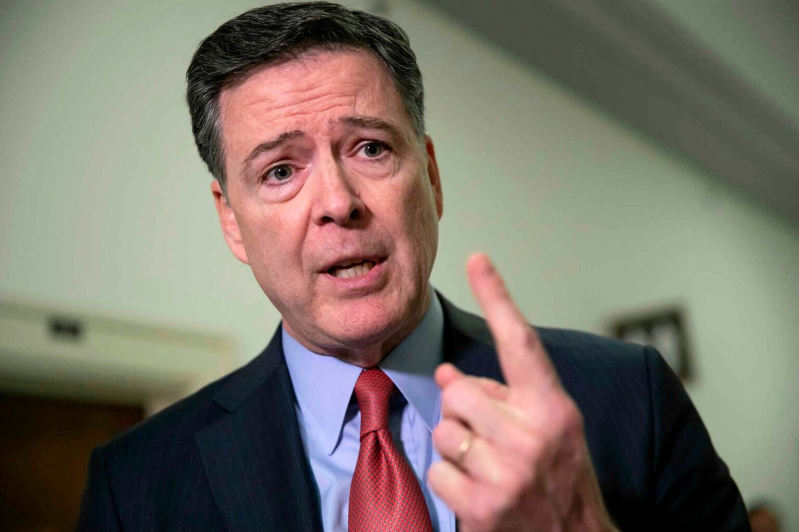 Tidligere FBI-direktør James Comey. Foto: J. Scott Applewhite / AP / NTB Tidligere FBI-direktør James Comey. Foto: J. Scott Applewhite / AP / NTB