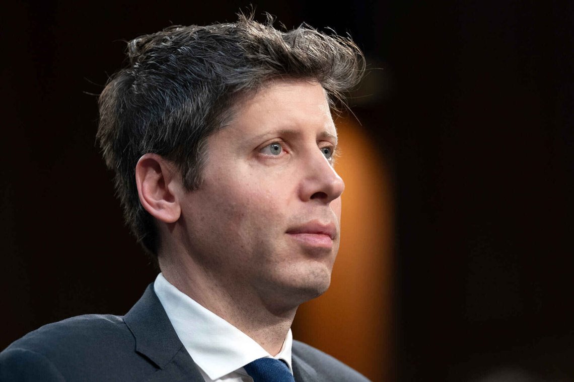 Sam Altman, medstifter og administrerende direktør for OpenAI, vidner under en høring i et senatsudvalg på Capitol Hill i Washington, den 8. maj 2025. Foto: Jose Luis Magana, AP-NTB. Sam Altman, medstifter og administrerende direktør for OpenAI, vidner under en høring i et senatsudvalg på Capitol Hill i Washington, den 8. maj 2025. Foto: Jose Luis Magana, AP-NTB.