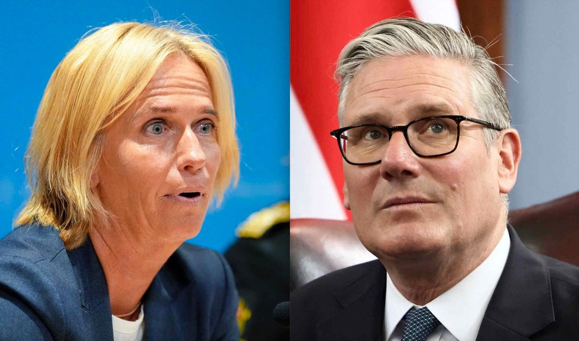 Inga Bejer Engh, foto: Terje Pedersen / NTB. Keir Starmer, foto: Jack Taylor / Pool via AP / NTB. Inga Bejer Engh, foto: Terje Pedersen / NTB. Keir Starmer, foto: Jack Taylor / Pool via AP / NTB.