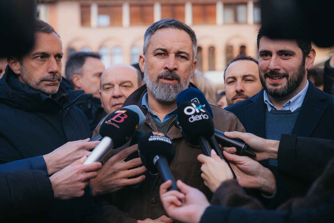 Santiago Abascal Conde. Foto: VOX España / CC0 1.0 Santiago Abascal Conde. Foto: VOX España / CC0 1.0