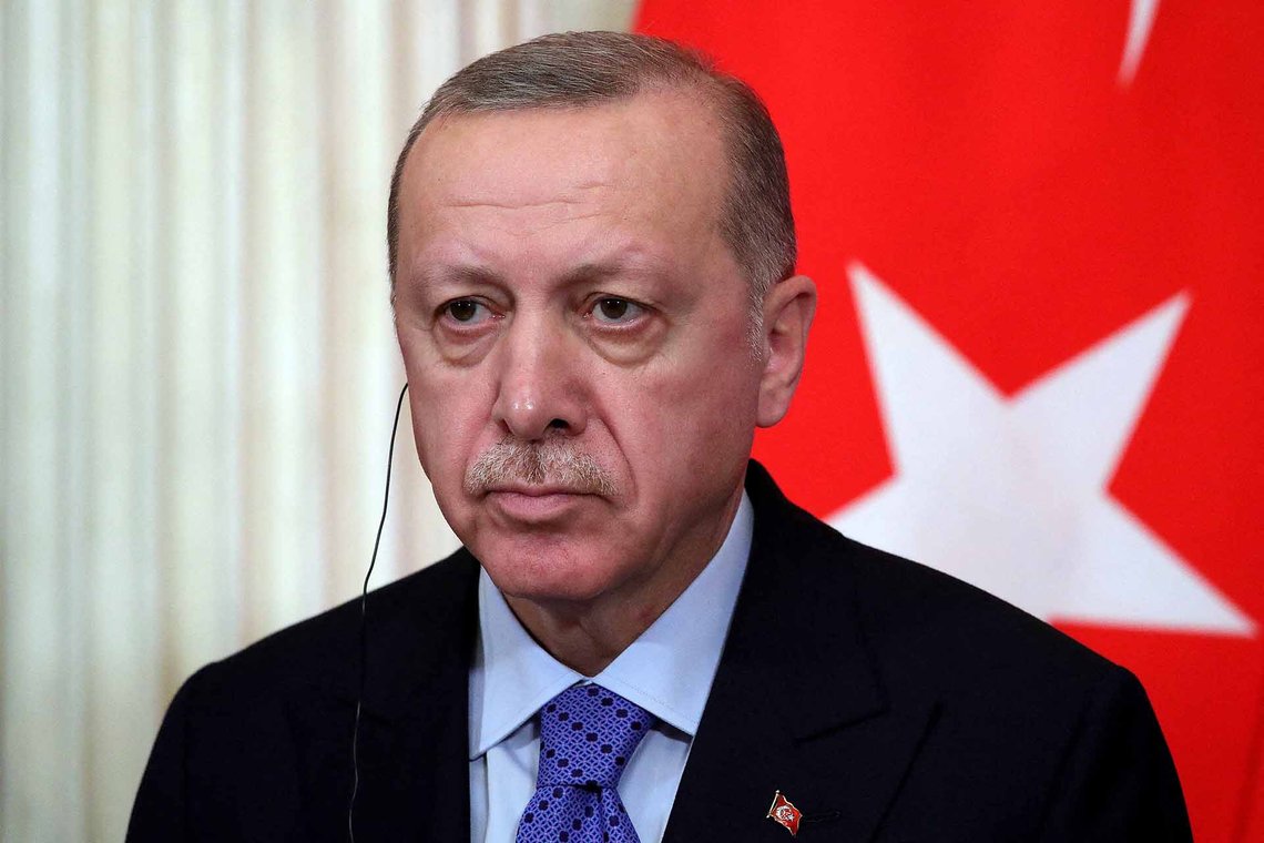 Recep Tayyip Erdoğan. Foto: Mikhail Klimentyev / Russian Presidential Press And Information Office / TASS / CC BY 4.0 Recep Tayyip Erdoğan. Foto: Mikhail Klimentyev / Russian Presidential Press And Information Office / TASS / CC BY 4.0