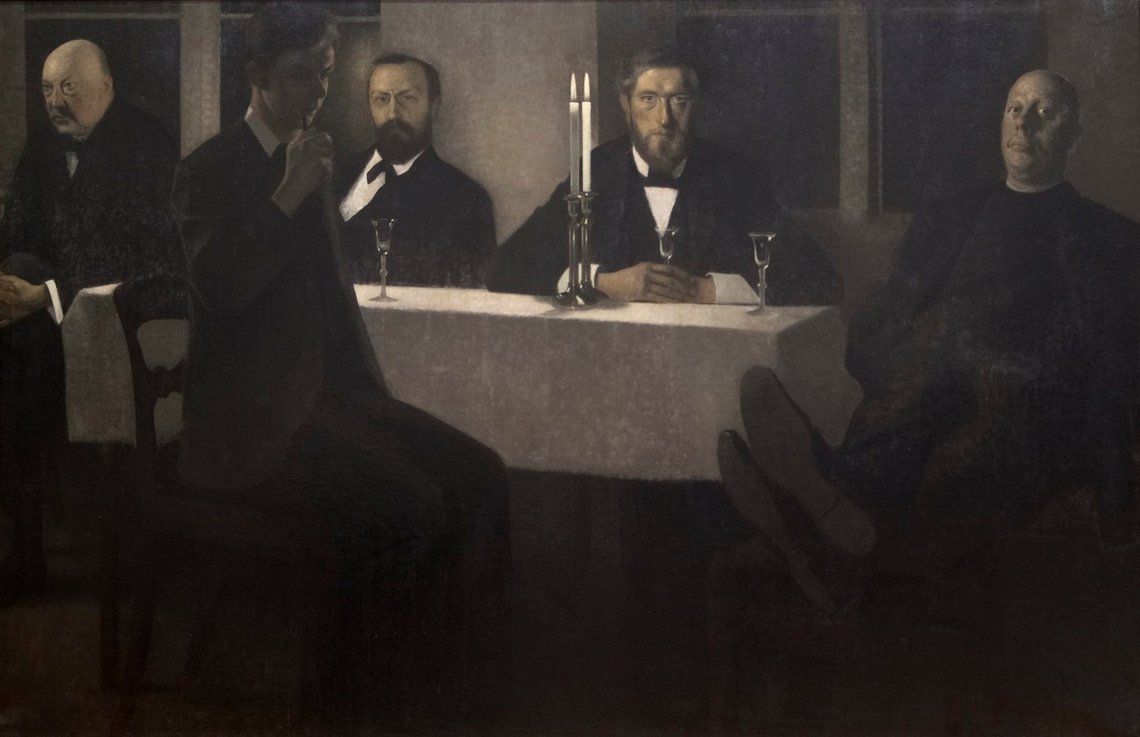 Vilhelm Hammershøi Fem portræt (1901-02) Vilhelm Hammershøi Fem portræt (1901-02)