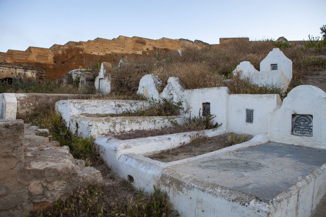 Muslimsk gravplads i Fez, Marokko. Foto: Arnt Jensvoll Muslimsk gravplads i Fez, Marokko. Foto: Arnt Jensvoll