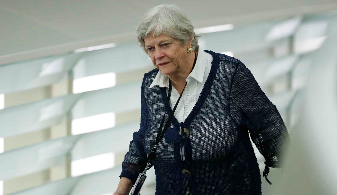 Ann Widdecombe. Foto: Jean-Francois Badias / AP / NTB. Ann Widdecombe. Foto: Jean-Francois Badias / AP / NTB.